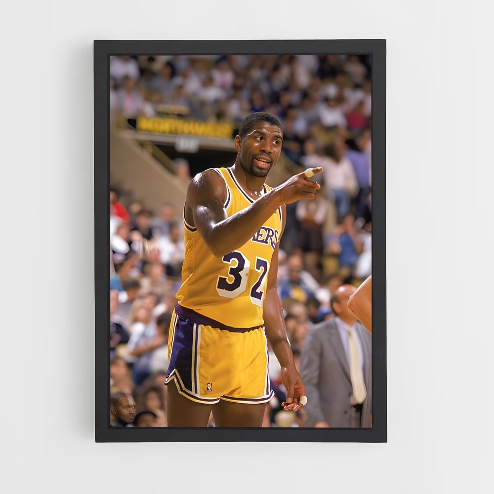 Poster Légende en Action – affiche Basketball (vue 2)